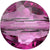 Swarovski Crystal Beads Fantasy Round (5034) Dark Rose-Swarovski Crystal Beads-6mm - Pack of 4-Bluestreak Crystals
