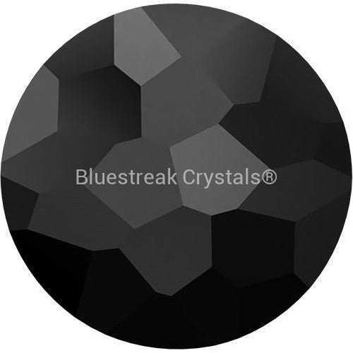 Swarovski Crystal Beads Fantasy Round (5034) Jet-Swarovski Crystal Beads-6mm - Pack of 4-Bluestreak Crystals