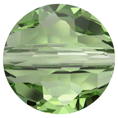 Swarovski Crystal Beads Fantasy Round (5034) Recreated Peridot - Bluestreak Crystals