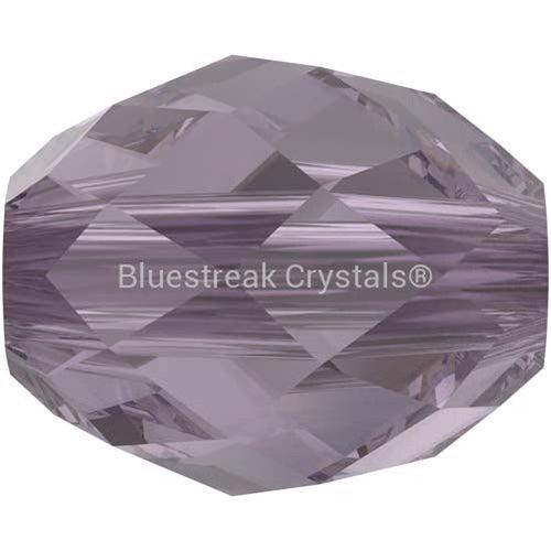 Swarovski Crystal Beads Olive Briolette (5044) Amethyst-Swarovski Crystal Beads-5x4mm - Pack of 4-Bluestreak Crystals