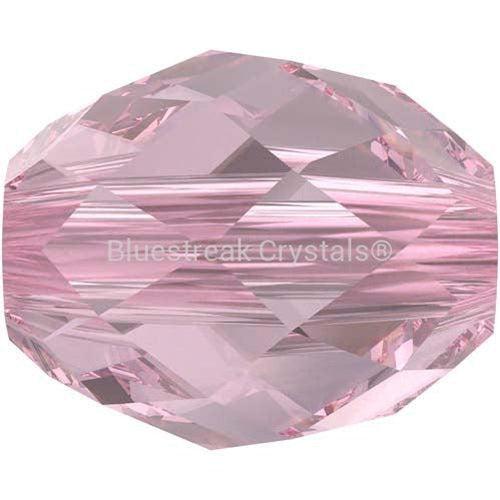 Swarovski Crystal Beads Olive Briolette (5044) Light Rose-Swarovski Crystal Beads-5x4mm - Pack of 4-Bluestreak Crystals