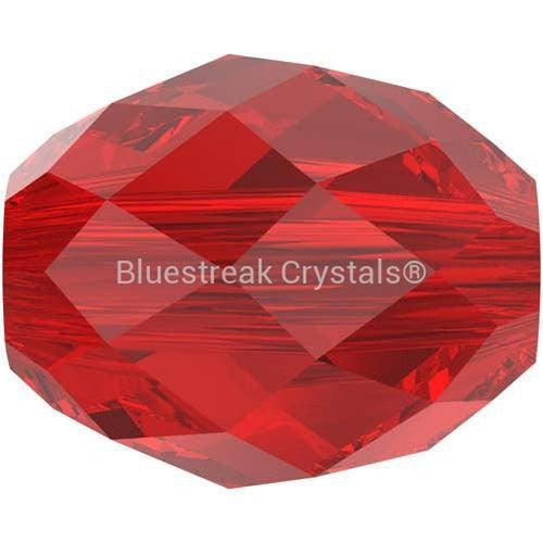 Swarovski Crystal Beads Olive Briolette (5044) Light Siam-Swarovski Crystal Beads-5x4mm - Pack of 4-Bluestreak Crystals