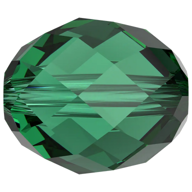 Serinity Crystal Beads Olive Briolette (5044) Majestic Green - Bluestreak Crystals