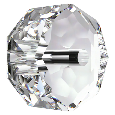 Swarovski Crystal Beads Rondelle (5045) Crystal - Bluestreak Crystals