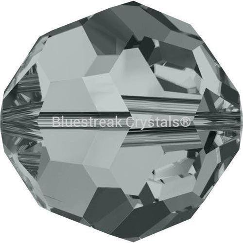 Swarovski Crystal Beads Round (5000) Black Diamond-Swarovski Crystal Beads-2mm - Pack of 25-Bluestreak Crystals