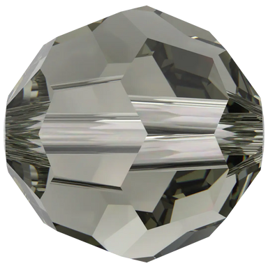 Swarovski Crystal Beads Round (5000) Black Diamond - Bluestreak Crystals