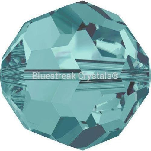 Swarovski Crystal Beads Round (5000) Blue Zircon-Swarovski Crystal Beads-4mm - Pack of 25-Bluestreak Crystals