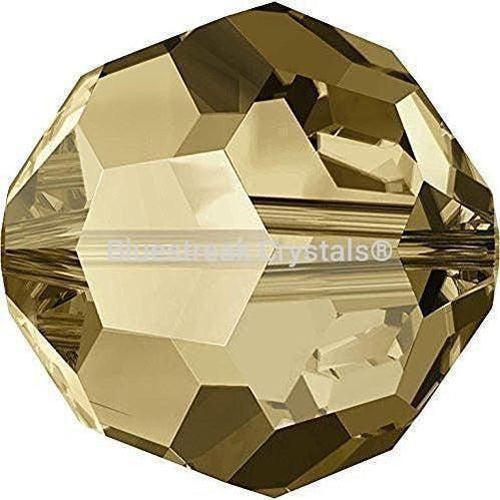 Swarovski Crystal Beads Round (5000) Crystal Bronze Shade - FULLY COATED-Swarovski Crystal Beads-4mm - Pack of 25-Bluestreak Crystals