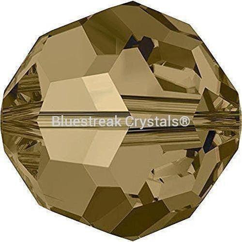 Swarovski Crystal Beads Round (5000) Crystal Bronze Shade-Swarovski Crystal Beads-3mm - Pack of 25-Bluestreak Crystals