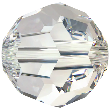 Swarovski Crystal Beads Round (5000) Crystal Moonlight - Bluestreak Crystals