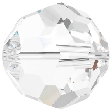 Swarovski Crystal Beads Round (5000) Crystal - Bluestreak Crystals