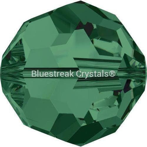 Swarovski Crystal Beads Round (5000) Emerald-Swarovski Crystal Beads-2mm - Pack of 25-Bluestreak Crystals