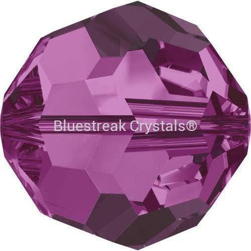 Swarovski Crystal Beads Round (5000) Fuchsia-Swarovski Crystal Beads-2mm - Pack of 25 (End of Line)-Bluestreak Crystals
