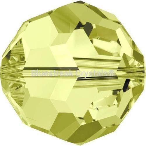 Swarovski Crystal Beads Round (5000) Jonquil-Swarovski Crystal Beads-4mm - Pack of 25-Bluestreak Crystals