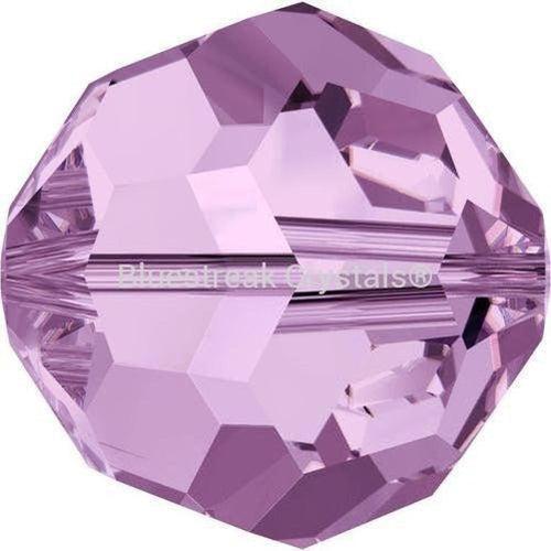 Swarovski Crystal Beads Round (5000) Light Amethyst-Swarovski Crystal Beads-4mm - Pack of 25-Bluestreak Crystals