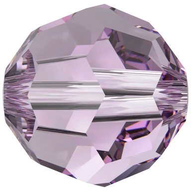 Swarovski Crystal Beads Round (5000) Light Amethyst - Bluestreak Crystals