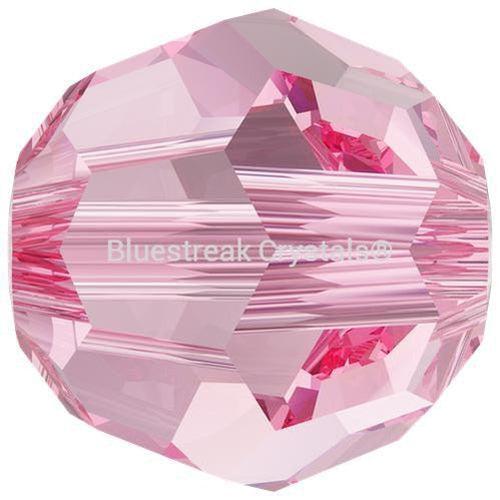 Swarovski Crystal Beads Round (5000) Light Rose-Swarovski Crystal Beads-2mm - Pack of 25-Bluestreak Crystals