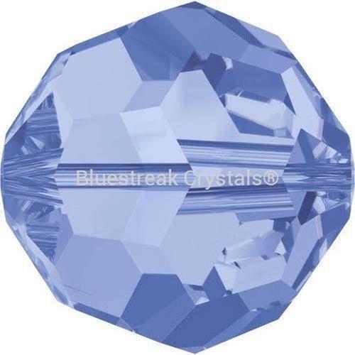Swarovski Crystal Beads Round (5000) Light Sapphire-Swarovski Crystal Beads-4mm - Pack of 25-Bluestreak Crystals
