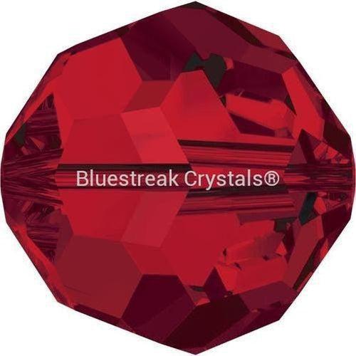Swarovski Crystal Beads Round (5000) Light Siam-Swarovski Crystal Beads-3mm - Pack of 25-Bluestreak Crystals