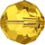 Swarovski Crystal Beads Round (5000) Light Topaz-Swarovski Crystal Beads-4mm - Pack of 25-Bluestreak Crystals