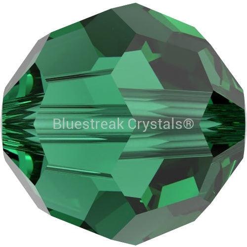 Swarovski Crystal Beads Round (5000) Majestic Green-Swarovski Crystal Beads-4mm - Pack of 25-Bluestreak Crystals