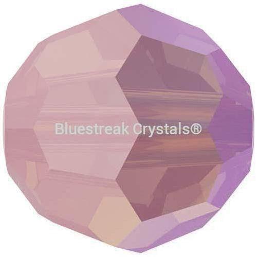 Swarovski Crystal Beads Round (5000) Rose Water Opal Shimmer-Swarovski Crystal Beads-4mm - Pack of 25-Bluestreak Crystals