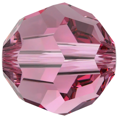 Swarovski Crystal Beads Round (5000) Rose - Bluestreak Crystals