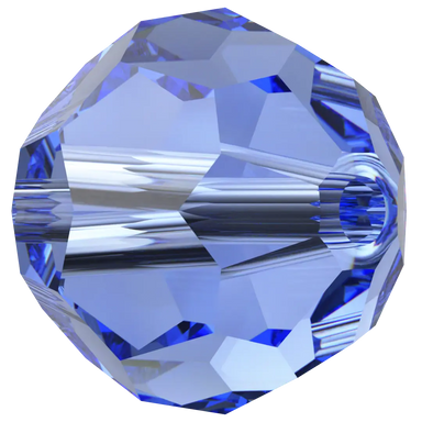 Swarovski Crystal Beads Round (5000) Sapphire - Bluestreak Crystals