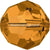 Swarovski Crystal Beads Round (5000) Topaz-Swarovski Crystal Beads-4mm - Pack of 25-Bluestreak Crystals