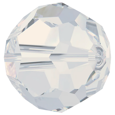 Swarovski Crystal Beads Round (5000) White Opal - Bluestreak Crystals