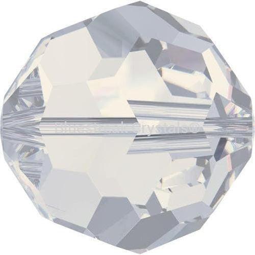 Swarovski Crystal Beads Round (5000) White Opal-Swarovski Crystal Beads-3mm - Pack of 25-Bluestreak Crystals