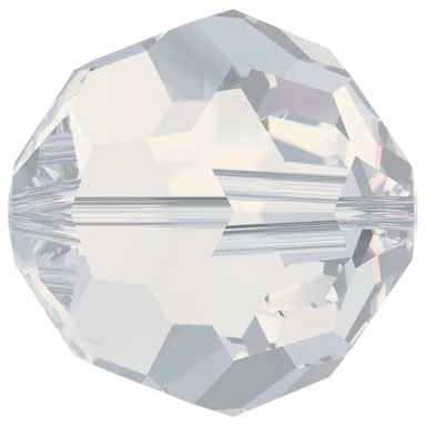 Swarovski Crystal Beads Round (5000) White Opal - Bluestreak Crystals