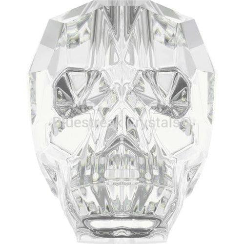 Swarovski Crystal Beads Skull (5750) Crystal-Swarovski Crystal Beads-13mm - Pack of 1-Bluestreak Crystals