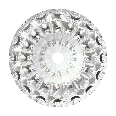 Swarovski Crystal Beads Small Dome (5542) Crystal - Bluestreak Crystals