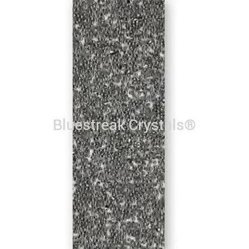 Swarovski Crystal Fabric Banding (57000) Crystal Chrome-Swarovski Crystal Banding-1cm-Transparent (010) - Hotfix-10 Metres (Wholesale)-Bluestreak Crystals