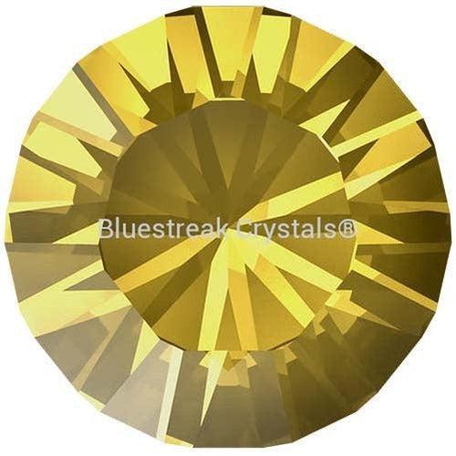 Swarovski Crystal Mesh Standard (40000) Hotfix Brushed Gold-Swarovski Metal Trimmings-Golden Topaz-Bluestreak Crystals