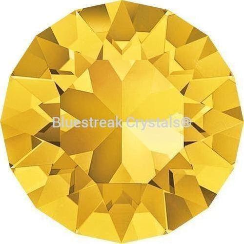 Swarovski Crystal Mesh Standard (40000) Hotfix Brushed Gold-Swarovski Metal Trimmings-Light Topaz-Bluestreak Crystals