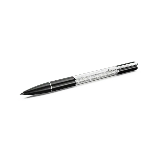 Swarovski Crystalline Lustre Ballpoint Pen Black Rhodium Plated - Bluestreak Crystals