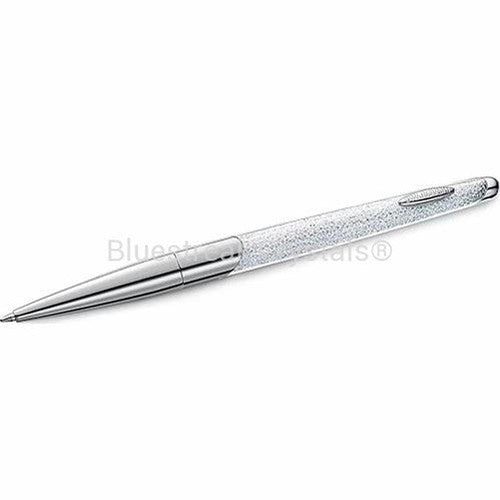 Swarovski Crystalline Nova Ballpoint Pen Silver Tone Chrome Plated-Swarovski Accessories-Bluestreak Crystals