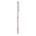 Swarovski Crystalline Silk Ballpoint Pen Pink Rose Gold-Tone Plated - Bluestreak Crystals