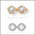 Swarovski Cup Chain (27000) PP18 Rhodium-Swarovski Metal Trimmings-Bluestreak Crystals