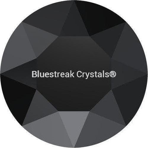 Swarovski Cup Chain (27000) SS29 Unplated-Swarovski Metal Trimmings-Jet-Bluestreak Crystals