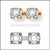 Swarovski Cup Chain (27004) PP11 Rhodium-Swarovski Metal Trimmings-Bluestreak Crystals