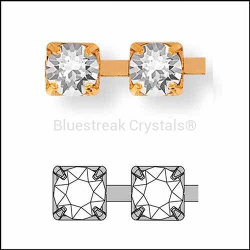 Swarovski Cup Chain (27104) PP14 Rhodium-Swarovski Metal Trimmings-Bluestreak Crystals