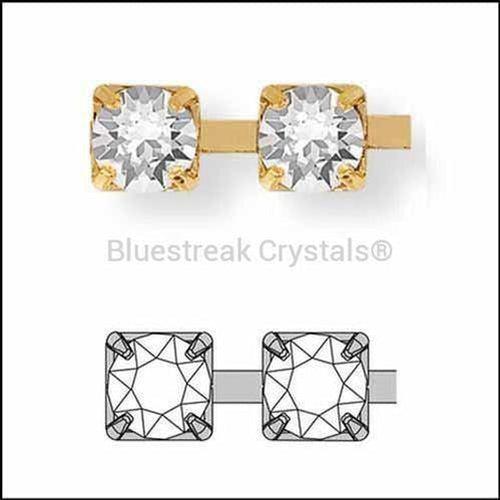 Swarovski Cup Chain (27104) PP32 Rhodium-Swarovski Metal Trimmings-Bluestreak Crystals
