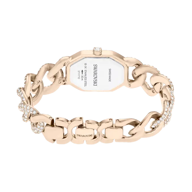 Swarovski Dextera Chain Watch Swiss Made Crystal Bracelet White Swarovski Dextera Chain Watch Swiss Made Crystal Bracelet White