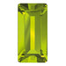 Swarovski Fancy Stones Baguette (4501) Citrus Green - Bluestreak Crystals