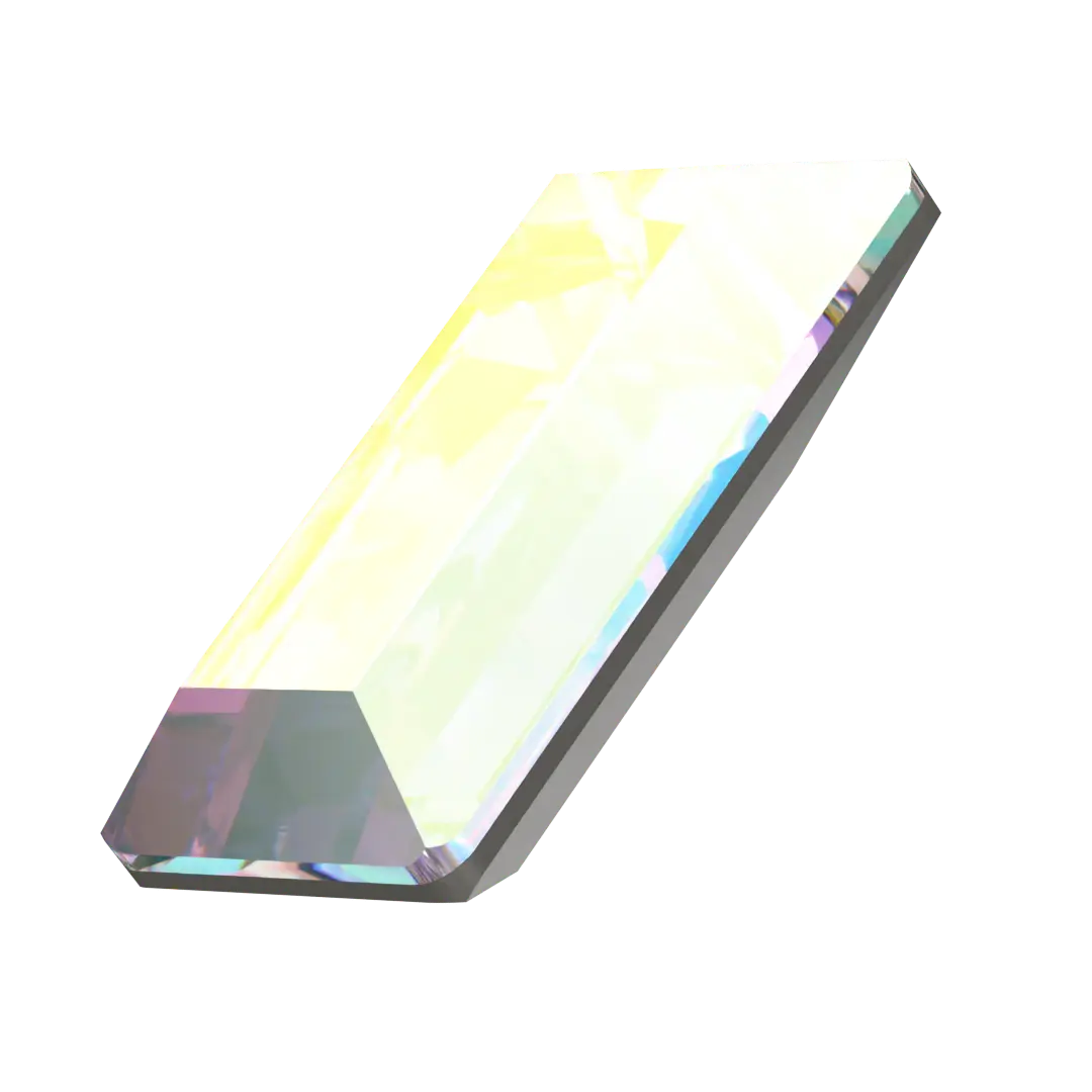 Swarovski Fancy Stones Baguette (4501) Crystal AB - Bluestreak Crystals