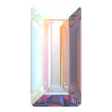 Swarovski Fancy Stones Baguette (4501) Crystal AB - Bluestreak Crystals