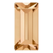 Swarovski Fancy Stones Baguette (4501) Crystal Golden Shadow - Bluestreak Crystals